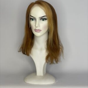 T3 – Tül Tepeli %100 Gerçek Saç Peruk (İthal) #45