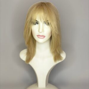 M1 – Makine İşi %100 Gerçek Saç Peruk (Medikal Fileli) #2