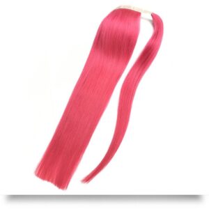 Atkuyruğu Postiş Saç Renkli #A7 Açık Lila